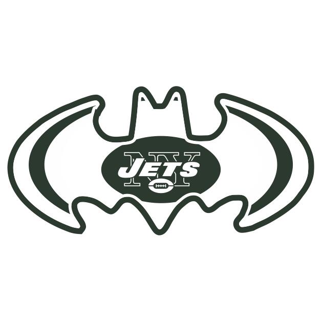 New York Jets Batman Logo iron on transfers